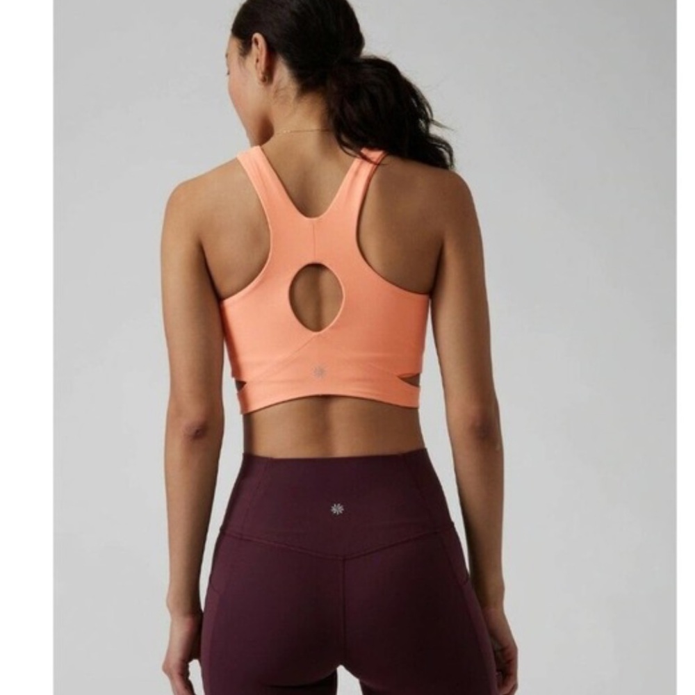 Peach Athleta Sport Bra - Picture 6 of 6